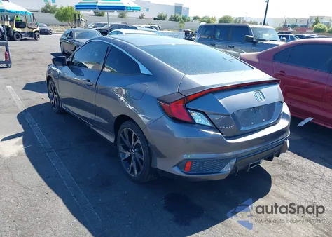 2019 Honda Civic Sport из США, поврежденный, VIN 2HGFC4B87KH307919